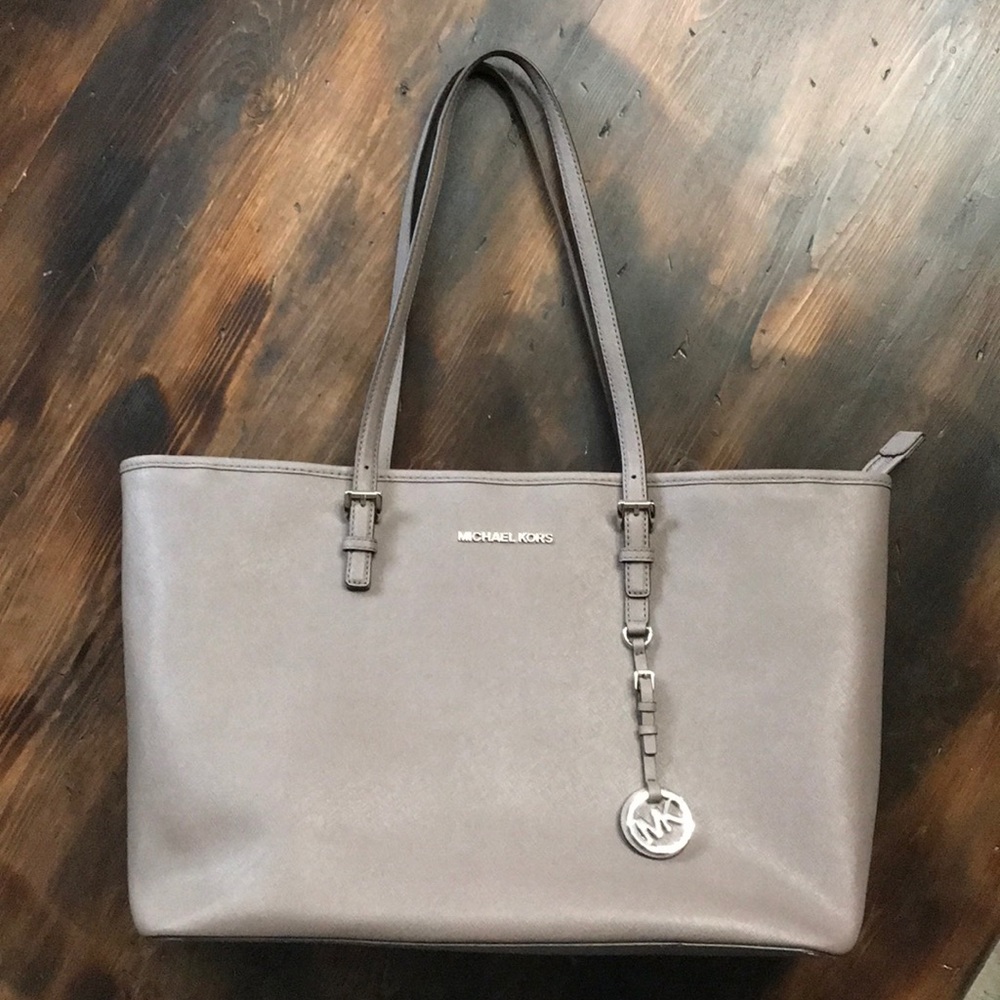 Michael Kors zip top tote